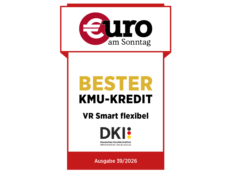Bester KMU Kredit Euro am Sonntag 2026
