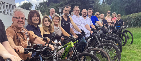 E-Bikes für die Hans Giesbert GmbH & Co. KG